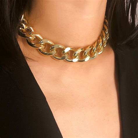 Collier Chaîne Maillon .